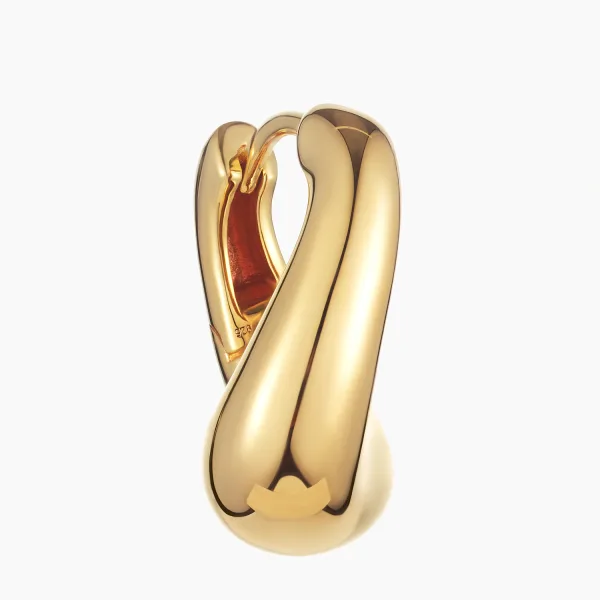 Onda Hoop Earrings
