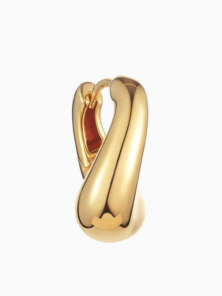 Onda Hoop Earrings