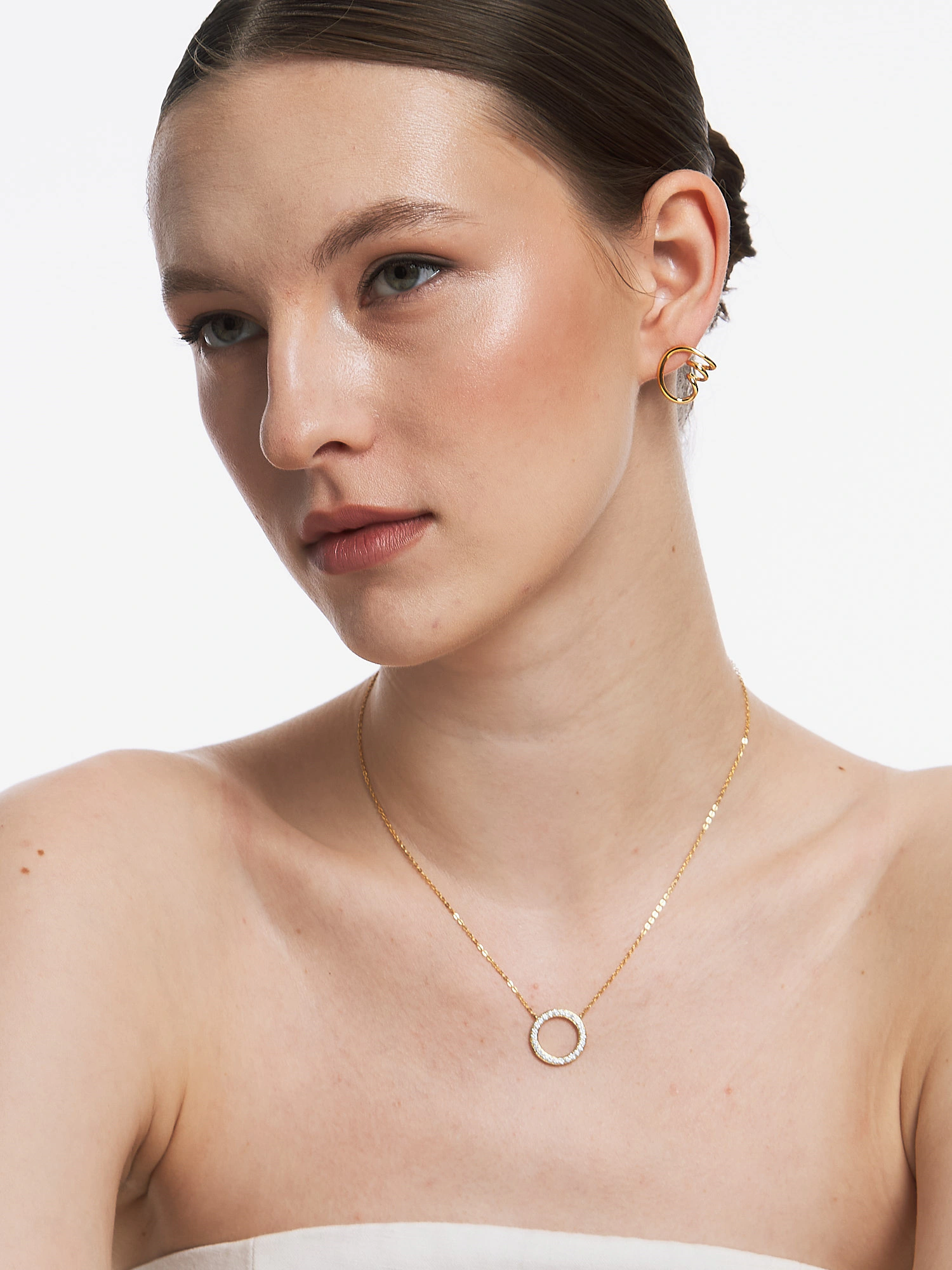 Ella Sculpted Hoops — изображение 3