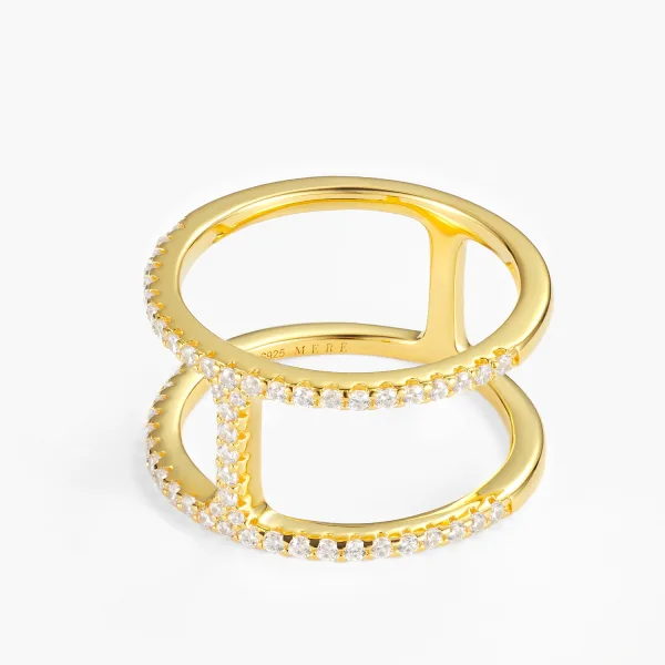 Mia Double Band Ring