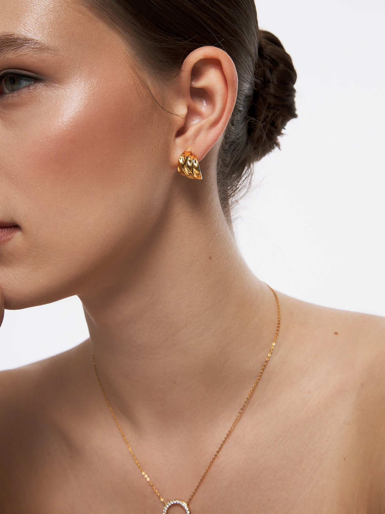 Grace Braided Hoops — изображение 4