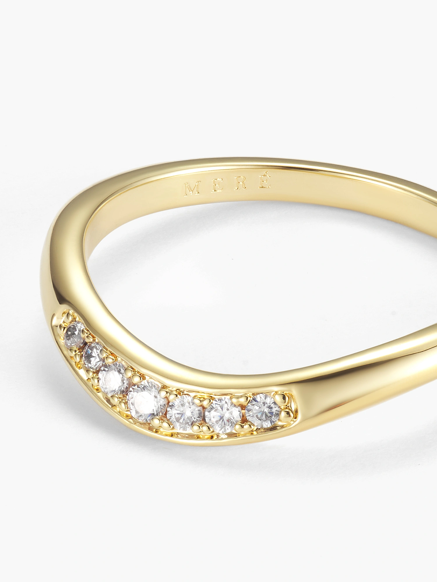 Rina Pavé Curve Ring — изображение 2