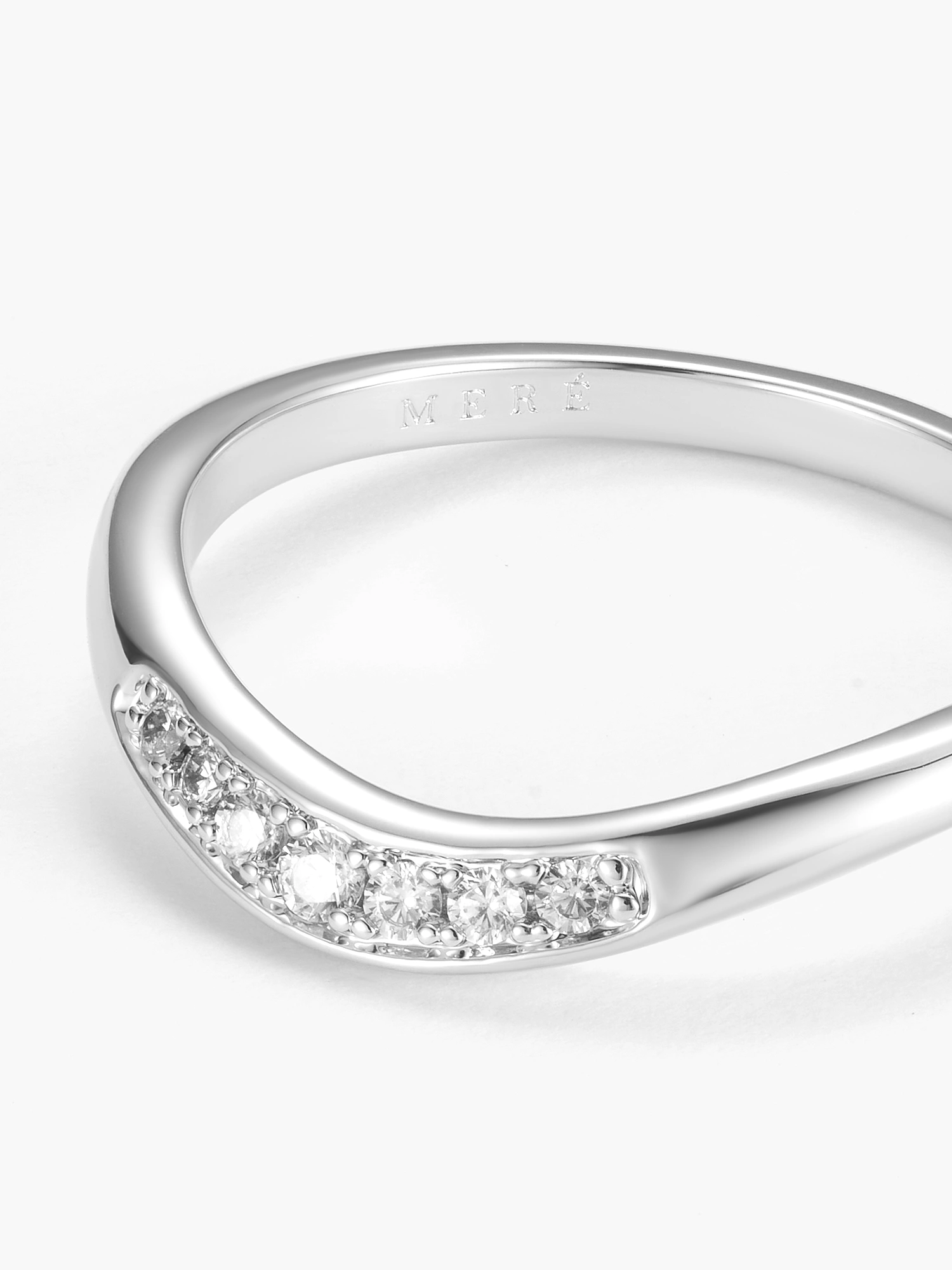 Rina Pavé Curve Ring — изображение 2