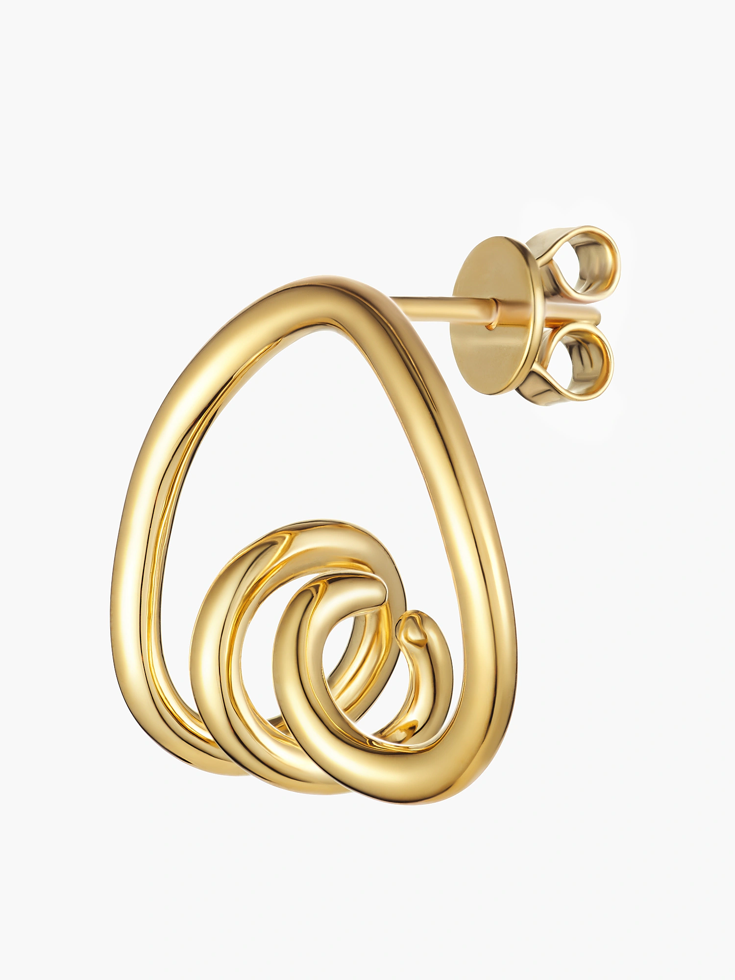 Ella Sculpted Hoops — изображение 2