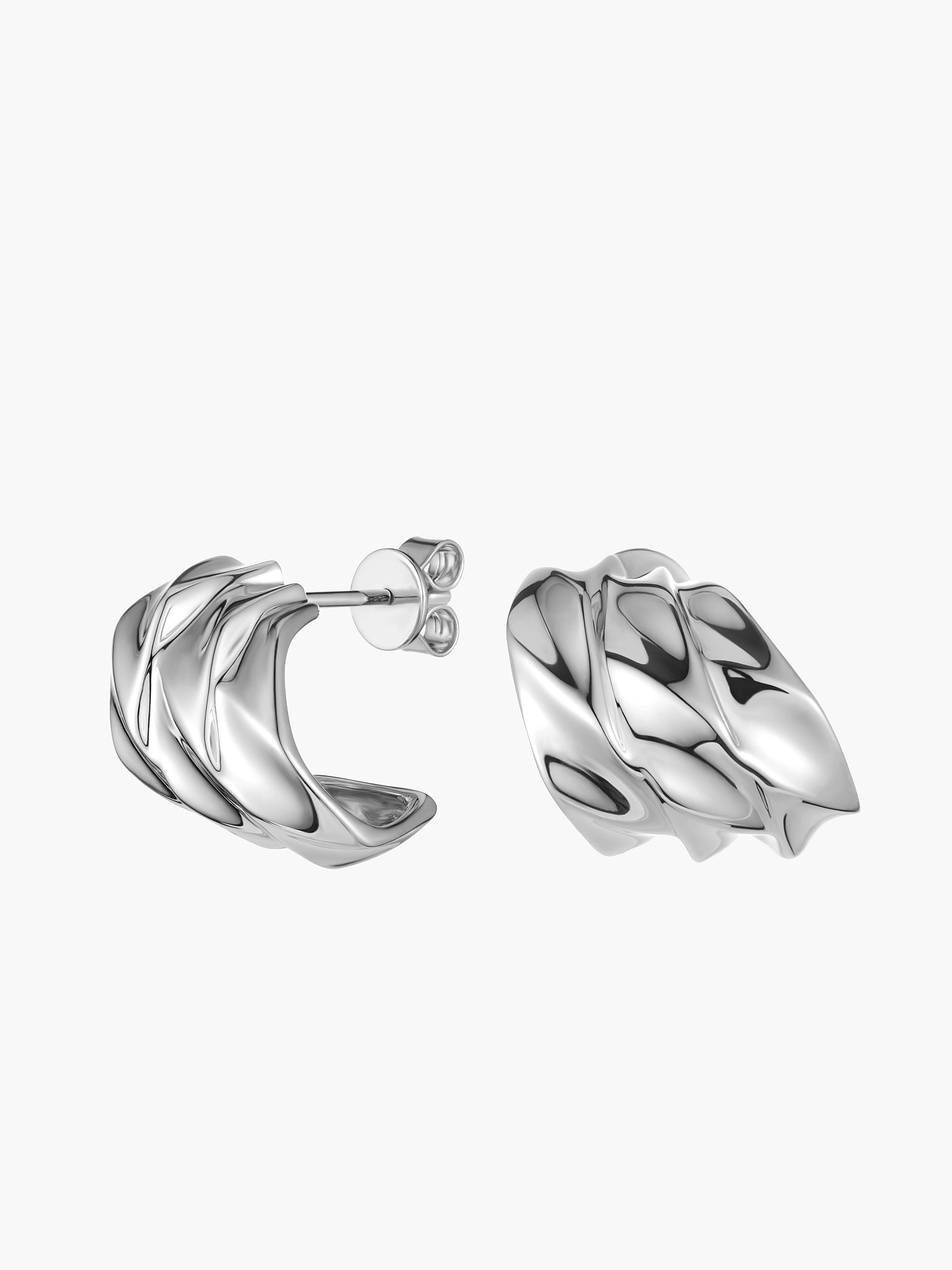 Grace Braided Hoops — изображение 2