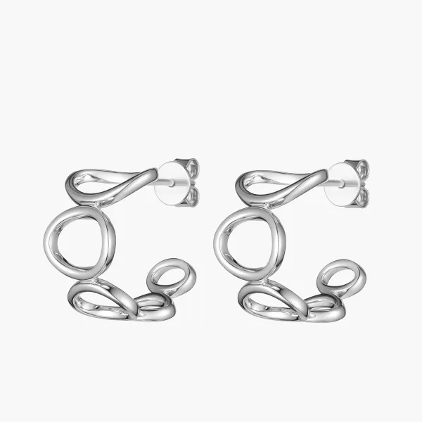 Chloe Chain Hoops