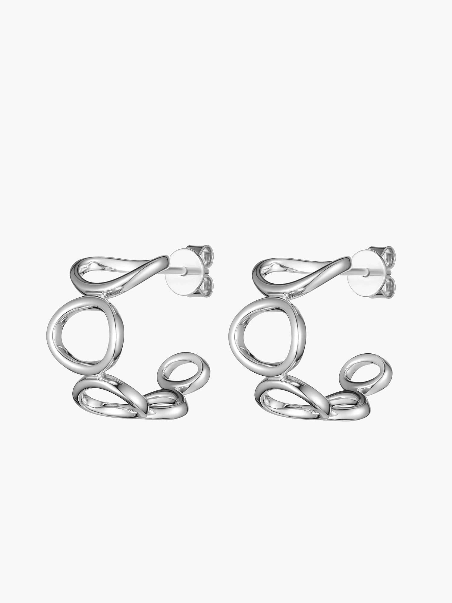 Chloe Chain Hoops