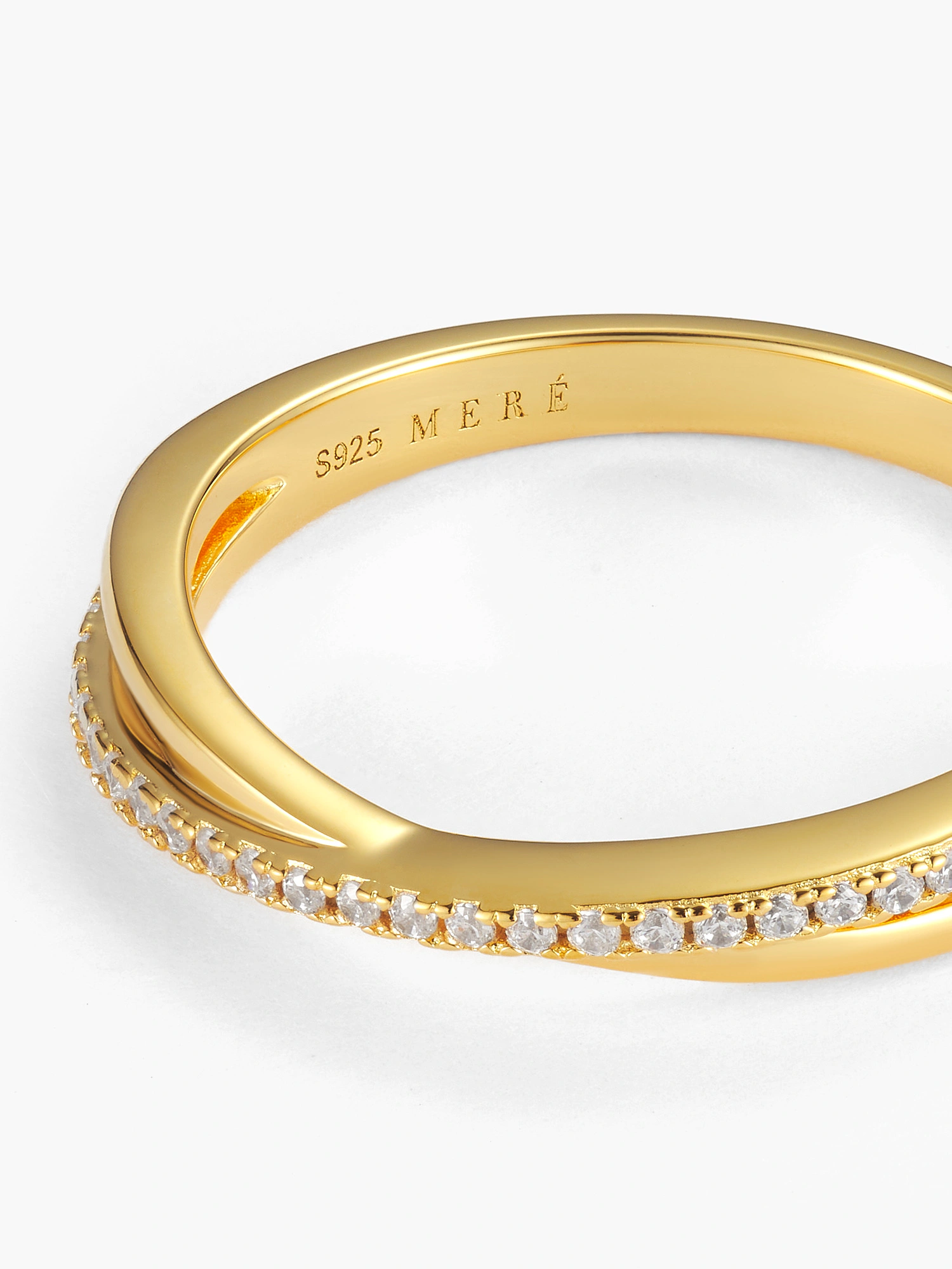 Mila Pavé Band Ring — изображение 2
