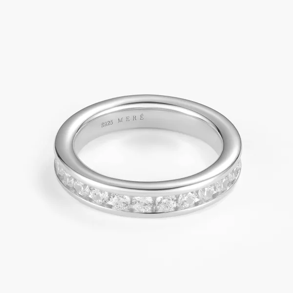 Sofia Pavé Band Ring